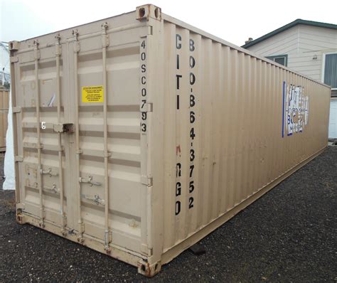 large steel storage containers